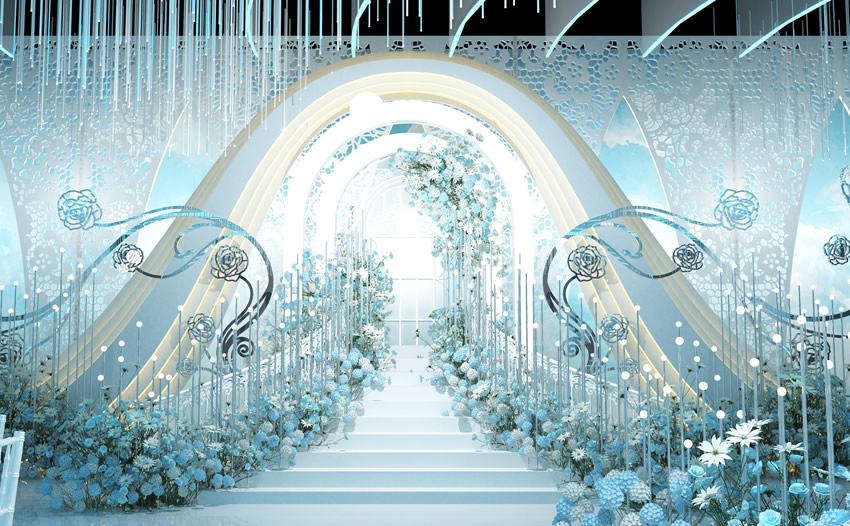 宣威釡香烙馍村水晶厅效果展示